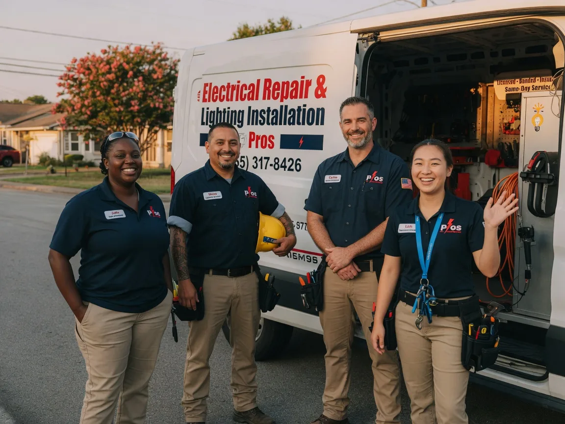 Licensed Electrician company in Adkins, TX